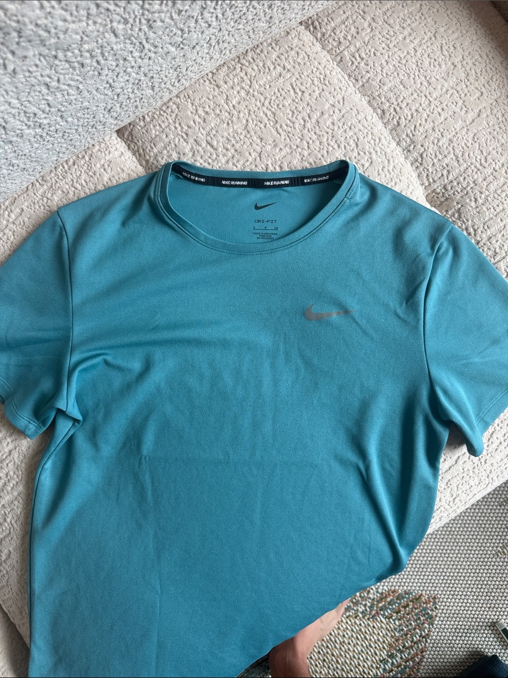 Nike Women’s Short Sleeve Dri-FIT Tee - Teal Blue